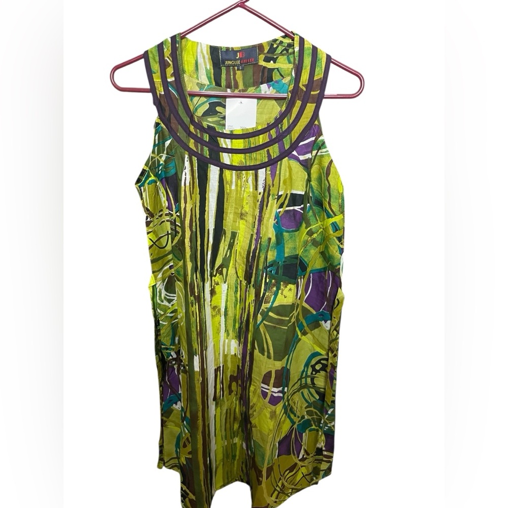 Junglee Bille Vibrant Sleeveless Dress